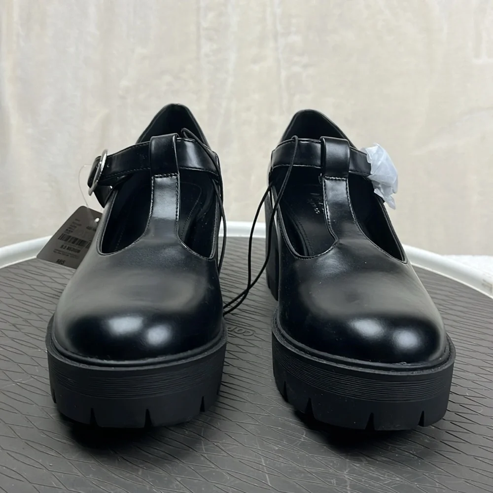 Arizona Jean Co. Lavelle Black Chunky Platform Maryjane 3